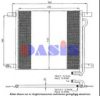 AKS DASIS 262006N Condenser, air conditioning